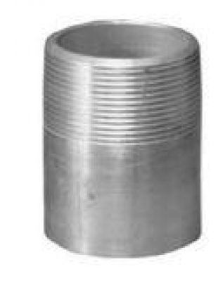 Aluminum Weld-On Nipple Size 2 Inch